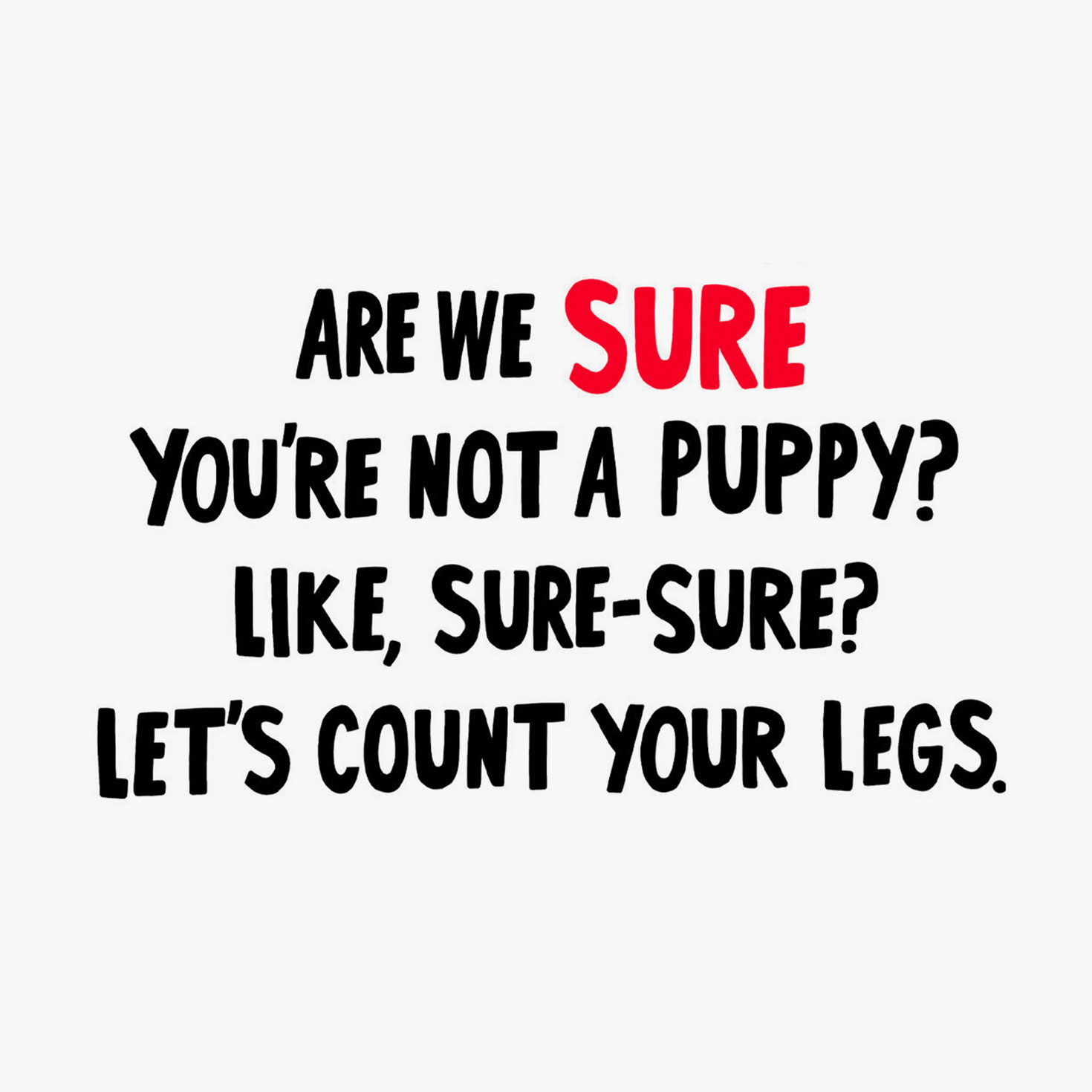 Loved and Adored Lettering Funny Valentine's Day Card  image number 2