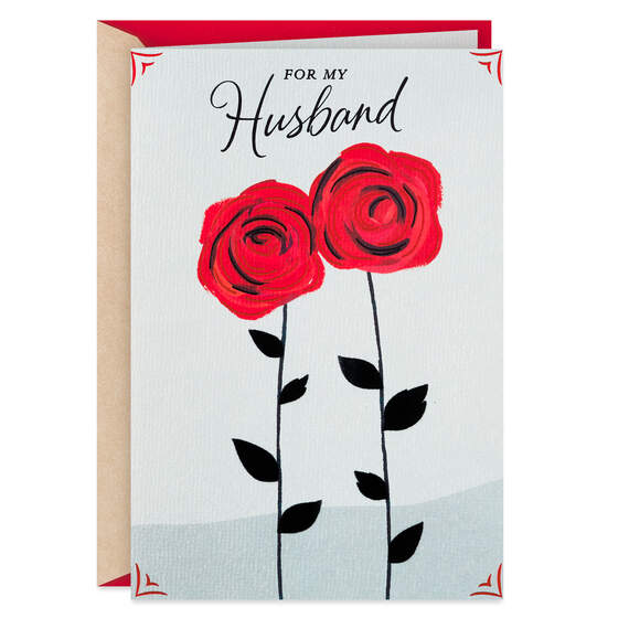 Proud of Us Valentine's Day Card for Husband, , large image number 1
