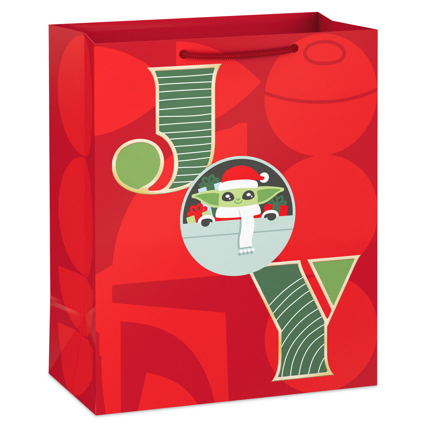 13" Star Wars: The Mandalorian™ Grogu™ Joy Large Christmas Gift Bag