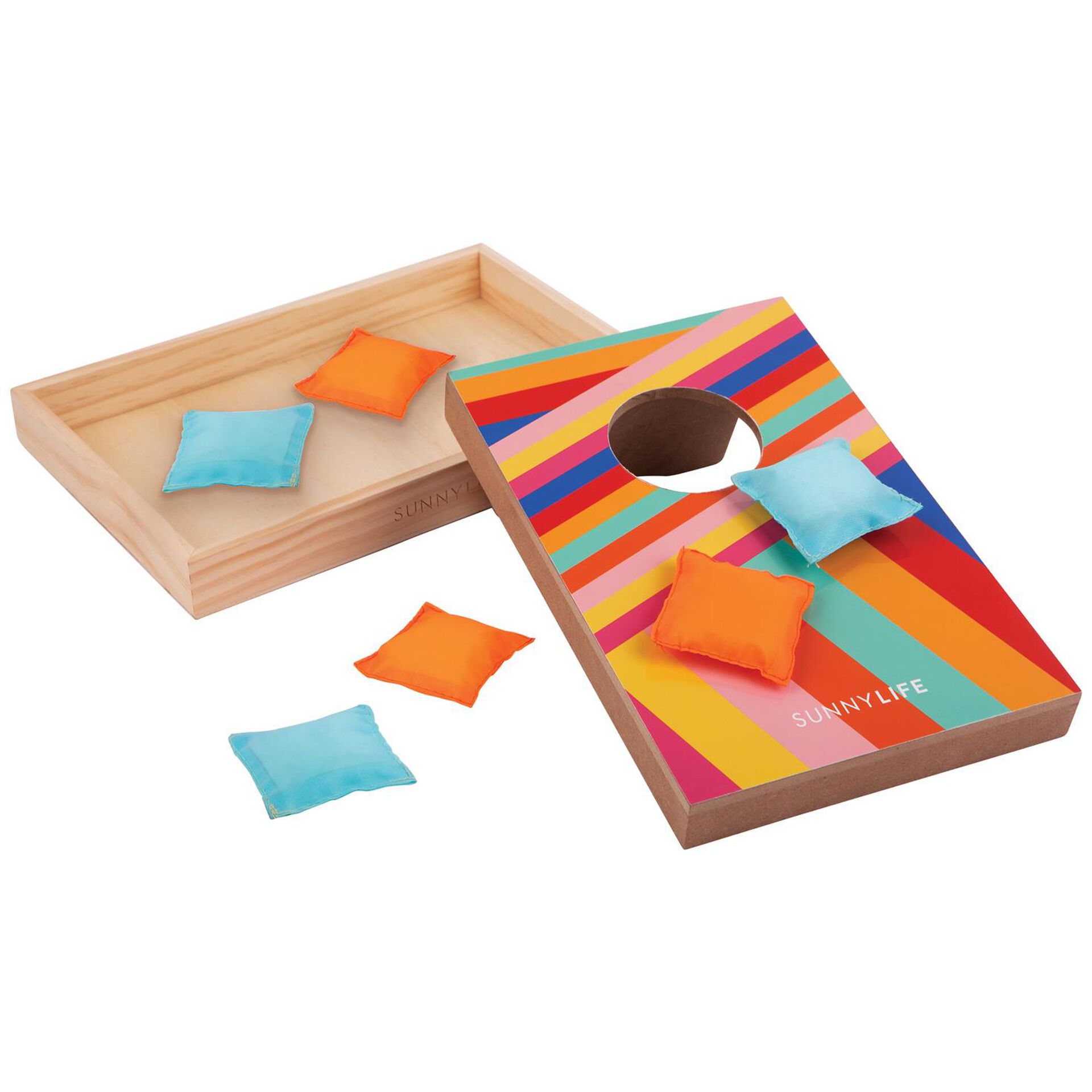 Sunnylife TravelSize Corn Hole Game, Set of 7 Puzzles & Games Hallmark