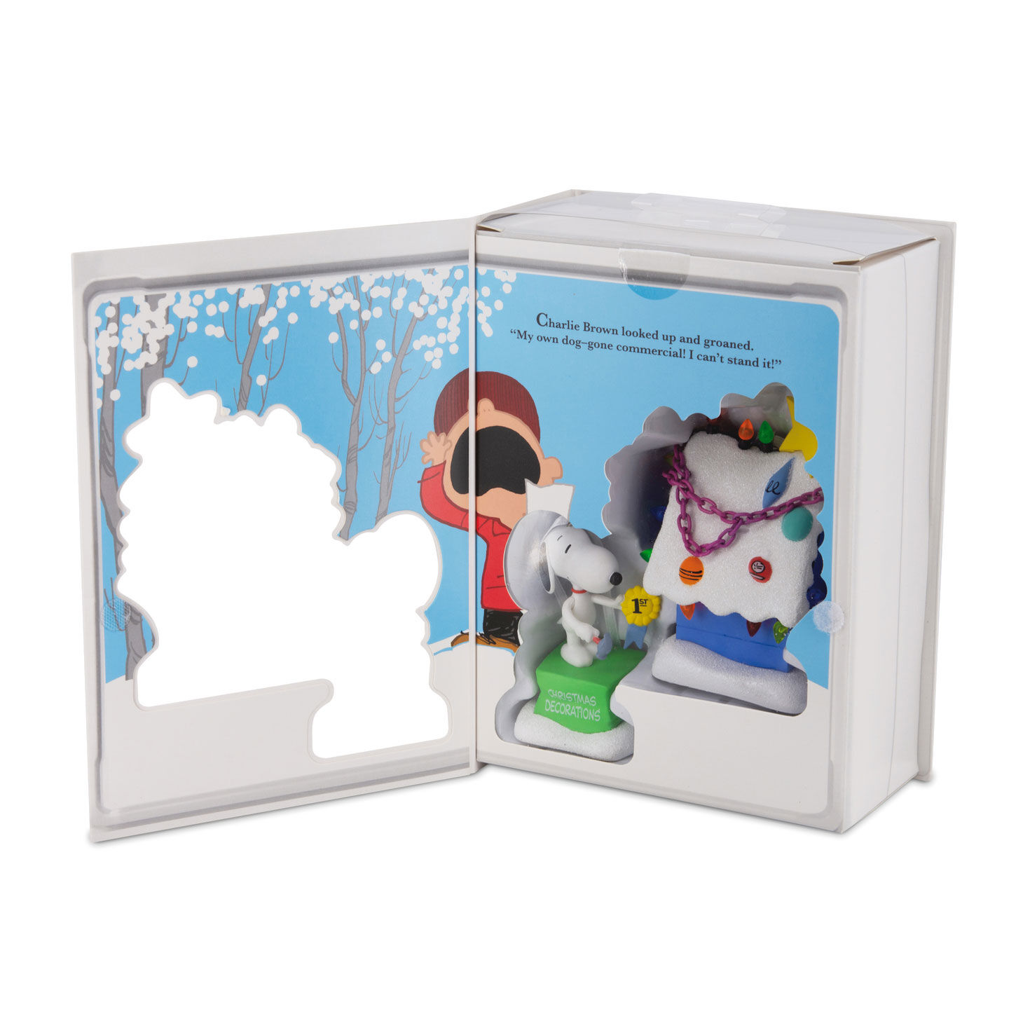Peanuts® Snoopy and Holiday Doghouse Hallmark Ornaments, Set of 2 for only USD 28.99 | Hallmark