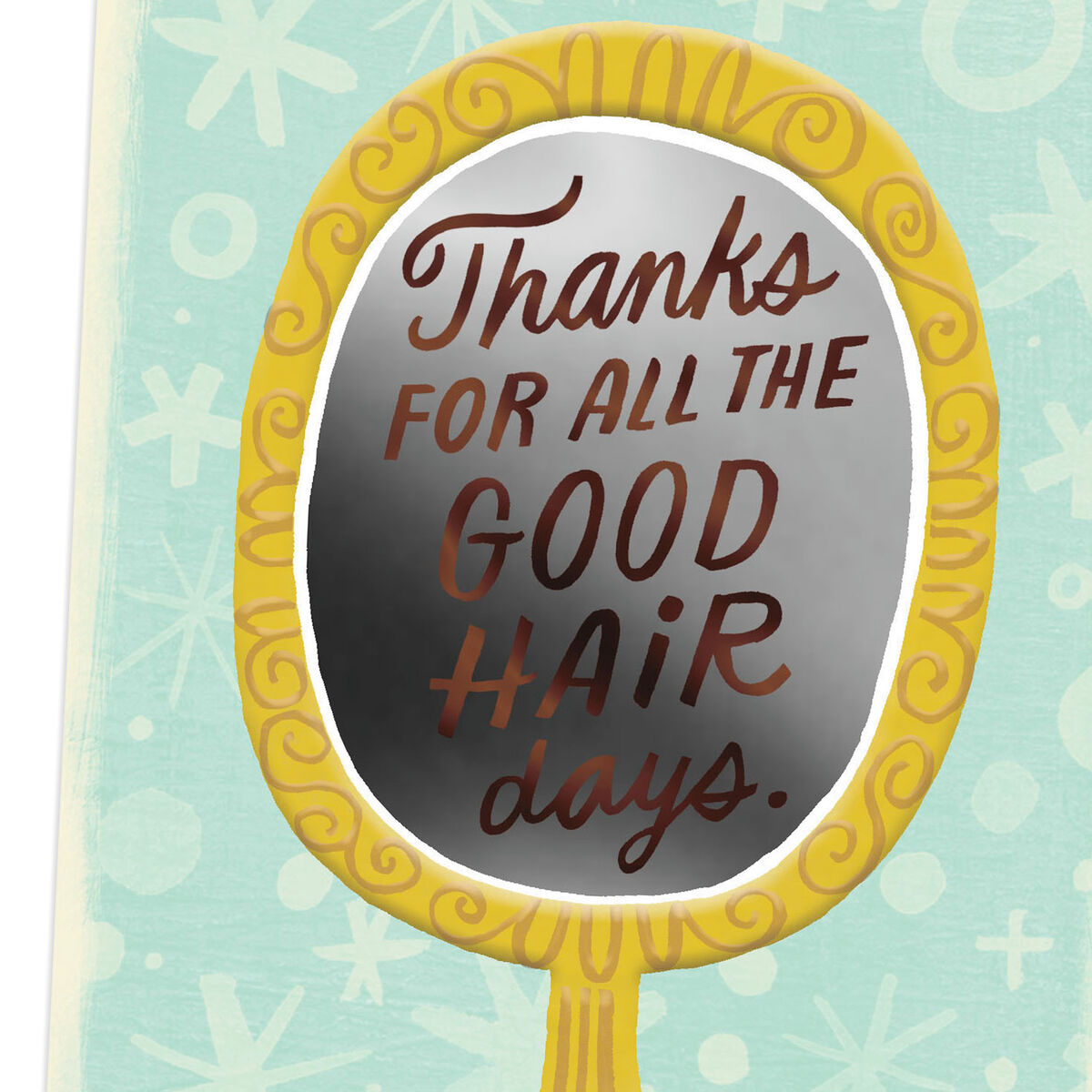 Good Hair Days Thank You Card for Hair Stylist - Greeting Cards - Hallmark