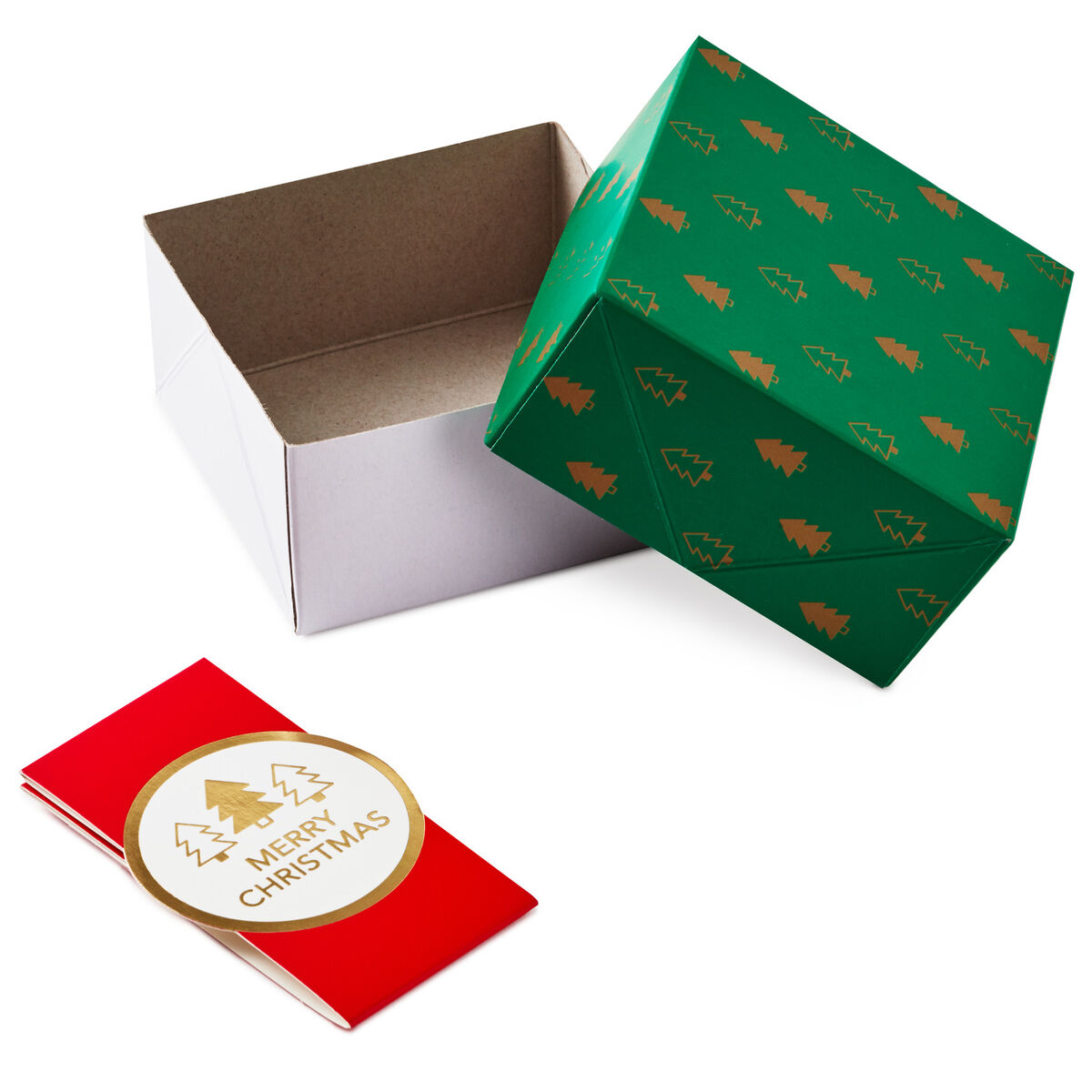 4" Merry Mix 3Pack Small Christmas Gift Boxes Assortment Gift Boxes