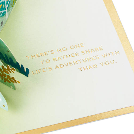 Love Sharing Life's Adventure With You 3D Pop-Up Love Card, , large image number 3