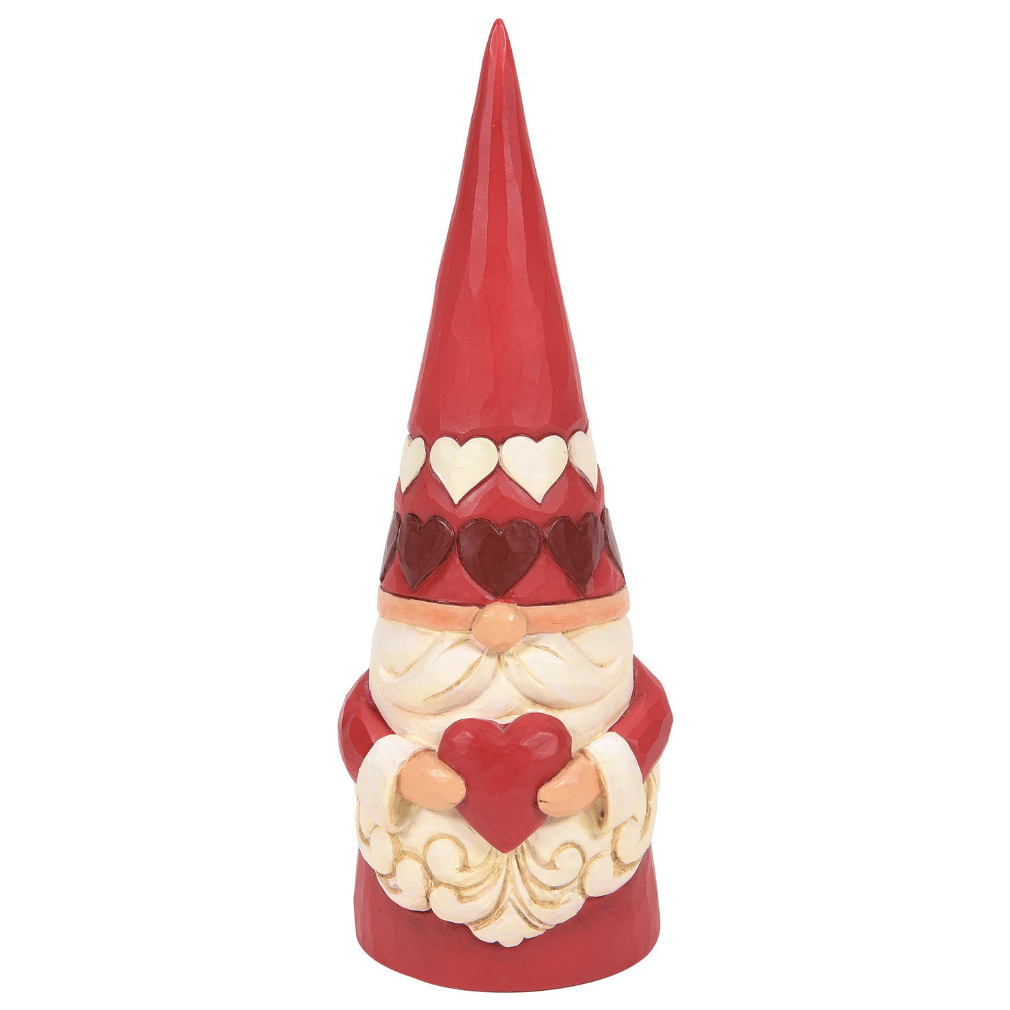 Jim Shore Red Gnome Holding Heart Figurine, 6.5", , large image number 1