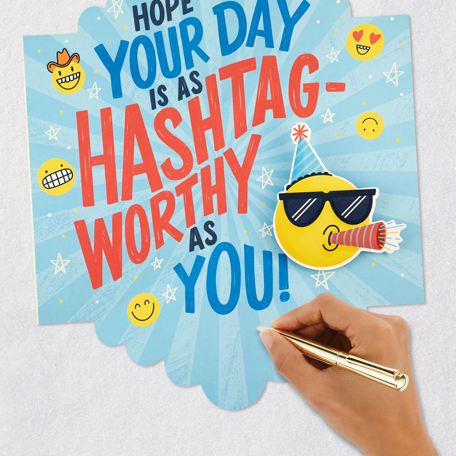 Best Birthday Ever Pop-Up 12th Birthday Card, , large image number 5