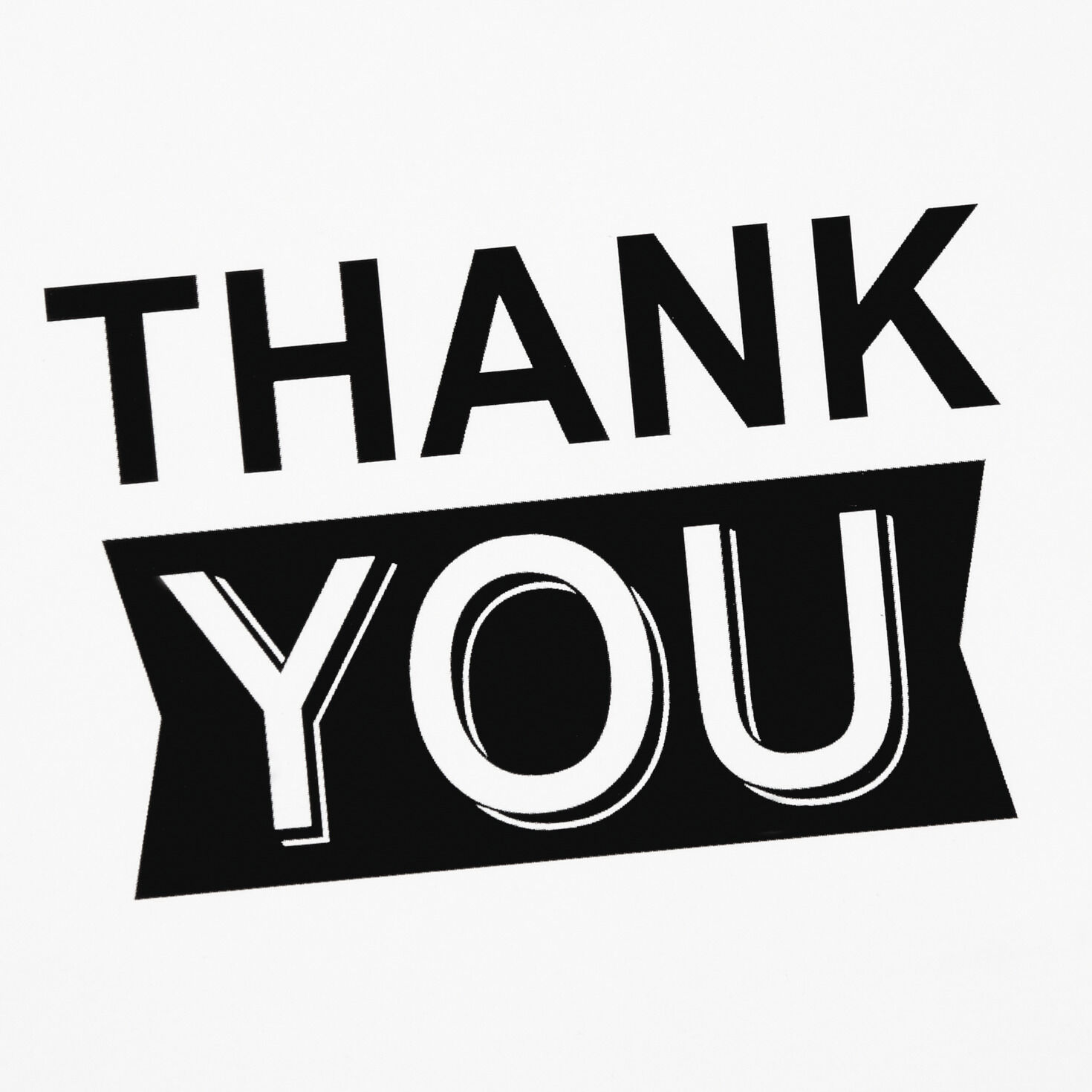 Black-and-White Assorted Blank Thank-You Notes, Pack of 48, , large image number 3