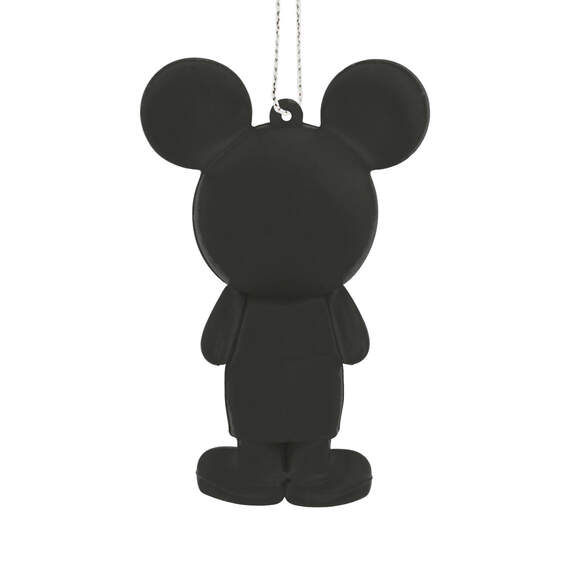 Disney Mickey Mouse Heart Hallmark Ornament, Black, , large image number 2