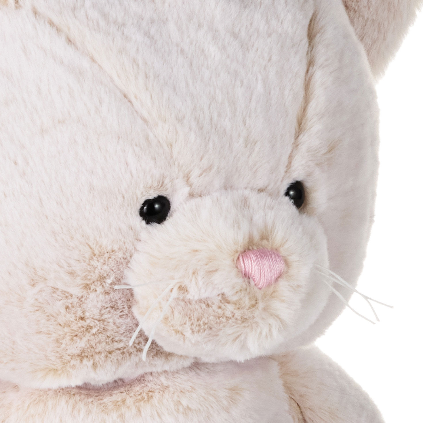 Gray Kitty Stuffed Animal upclose view image number 4