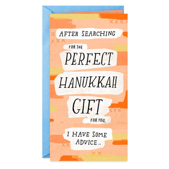Be a Mensch Money Holder Funny Hanukkah Card, , large image number 1