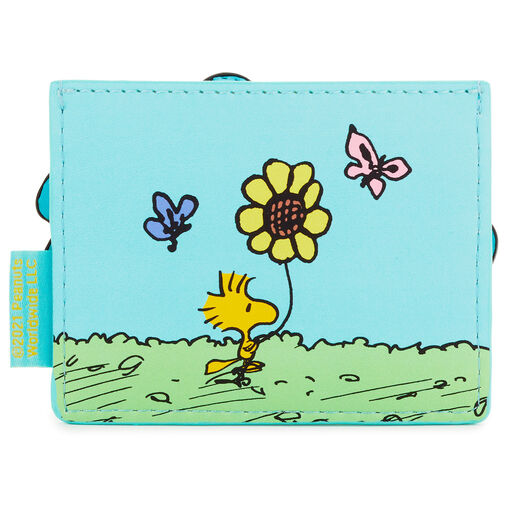 Loungefly Peanuts Snoopy Floral Card Holder, 