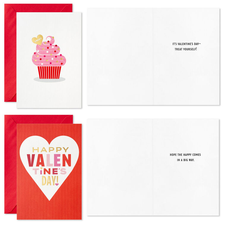 Modern Hearts Assorted Valentine's Day Cards, Pack of 36, , large image number 5