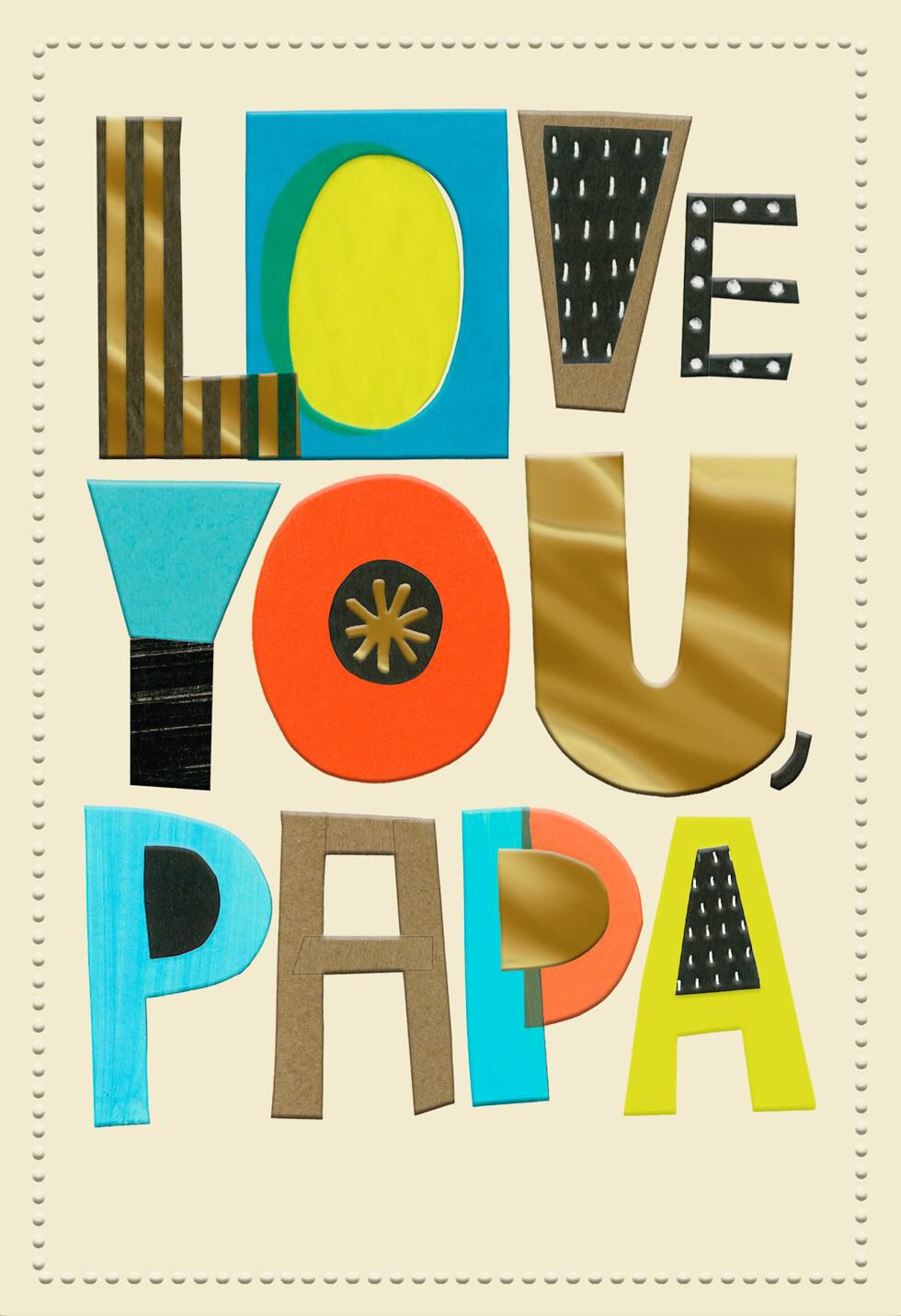 Love You Father's Day Card for Papa