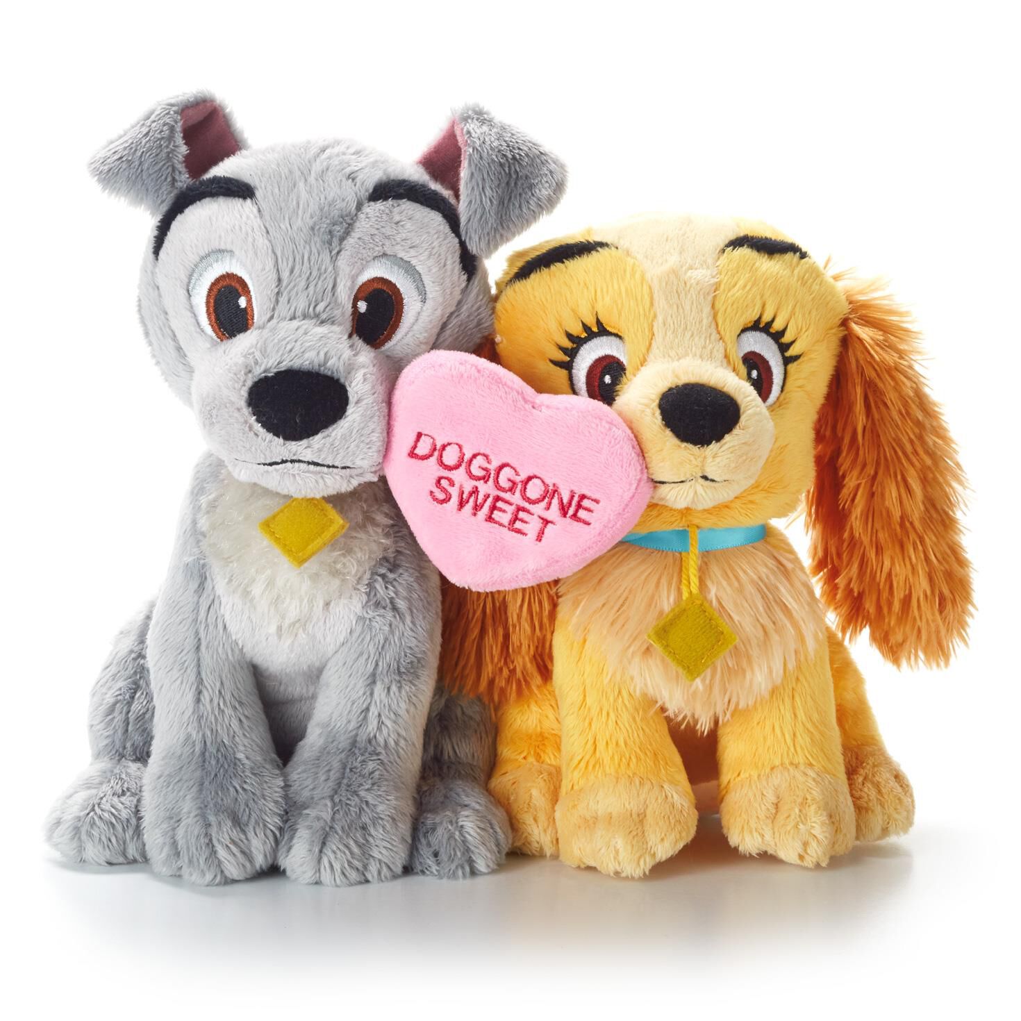 lady and the tramp stuffed animals