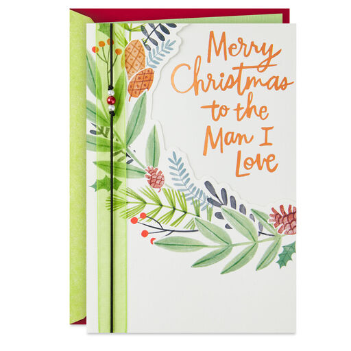 All the Amazing Things You Add to Life Christmas Card for Him, 