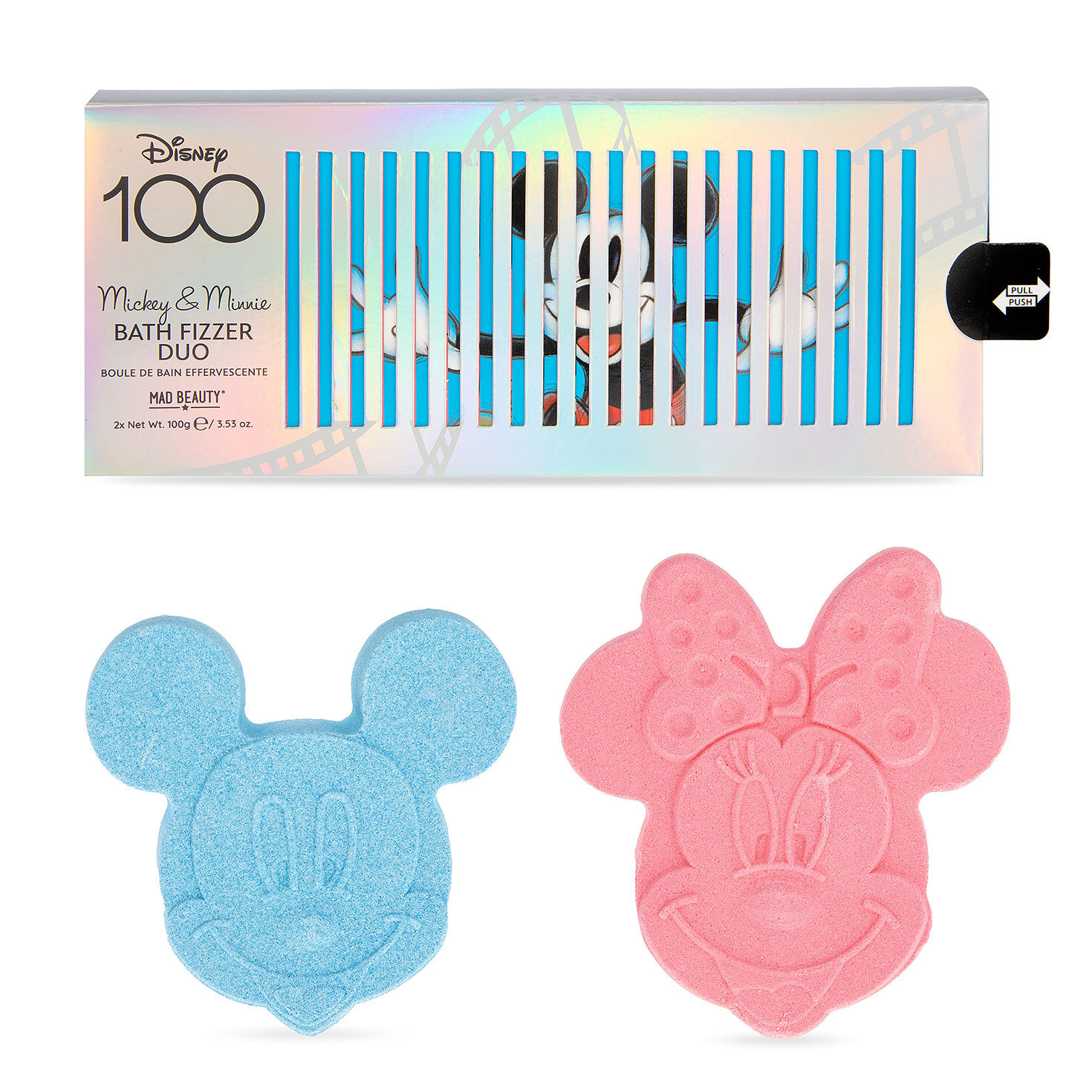 Mad Beauty Disney 100-Year Celebration Mickey and Minnie Bath Fizzers, Set of 2 for only USD 12.95 | Hallmark