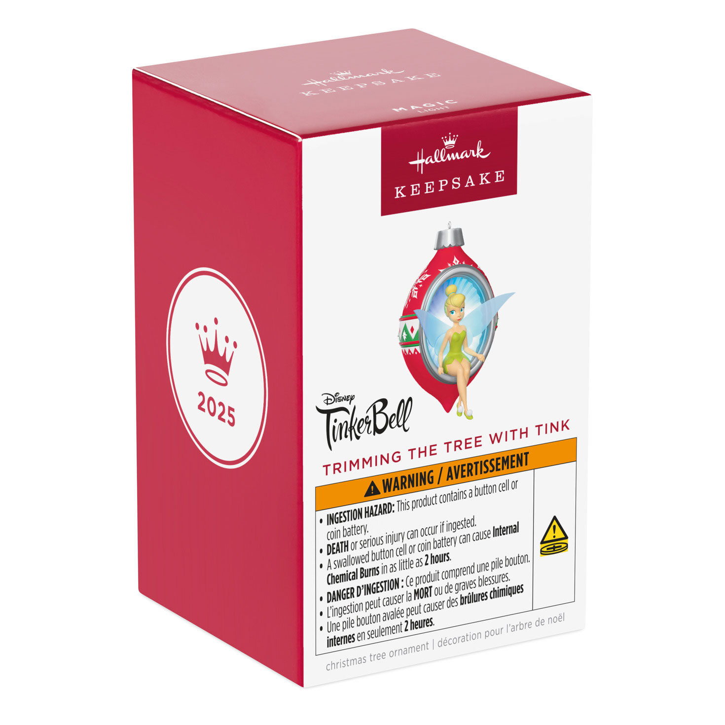 Tinker Bell Trimming Tree Keepsake Ornament Packaging Front image number 7