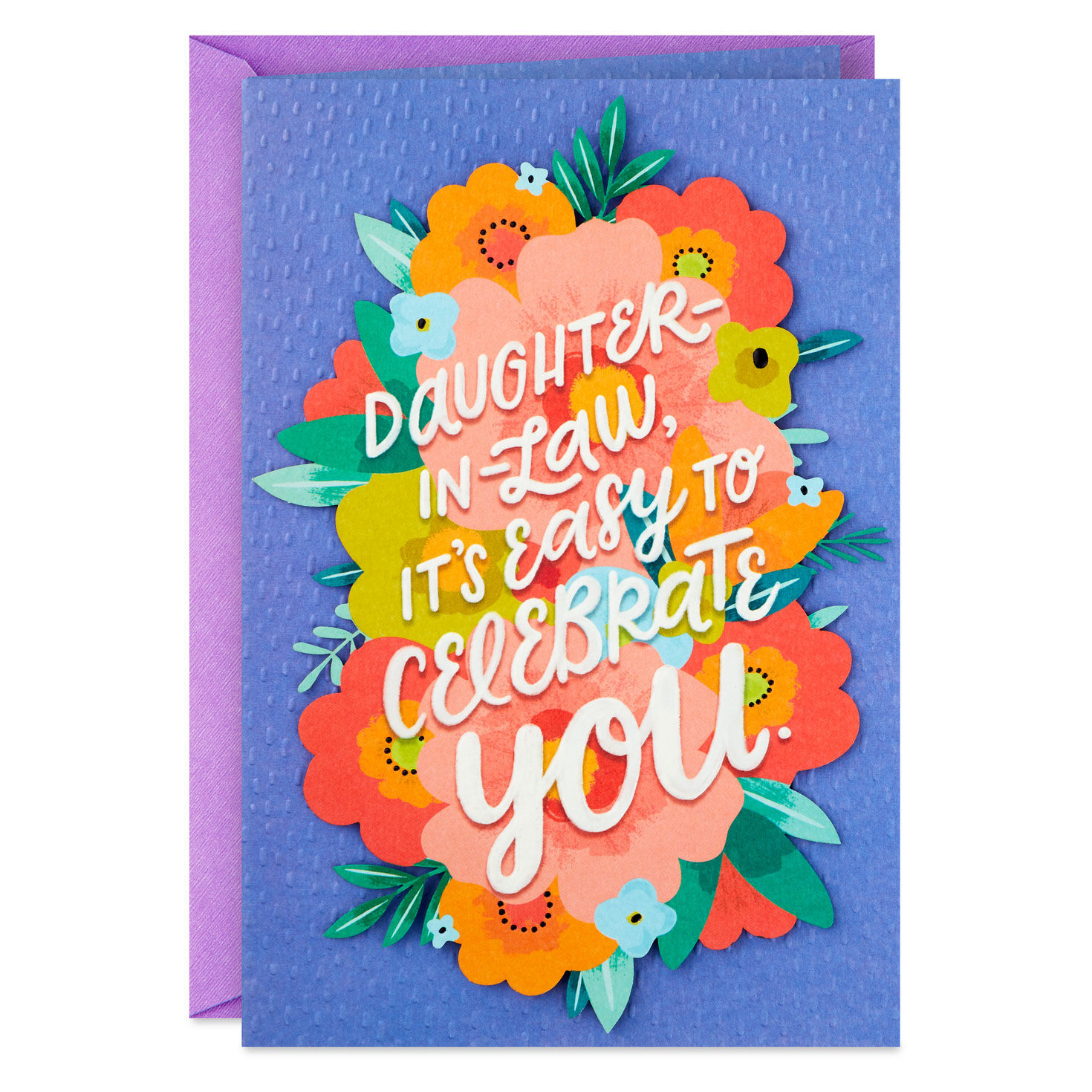 It's Easy To Celebrate You Birthday Card for Daughter-in-Law