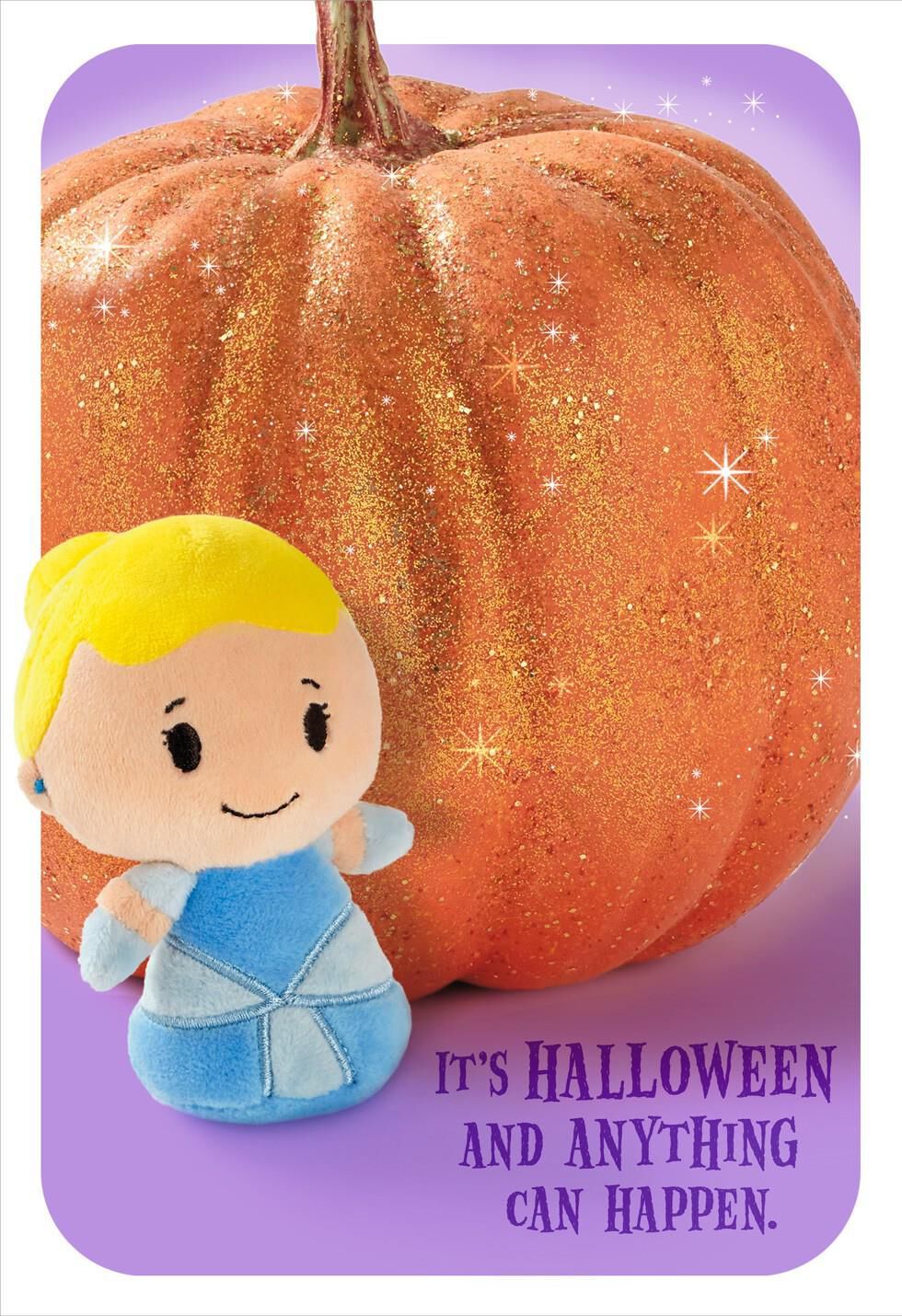 itty bittys® Cinderella and Magic Pumpkin Halloween Card