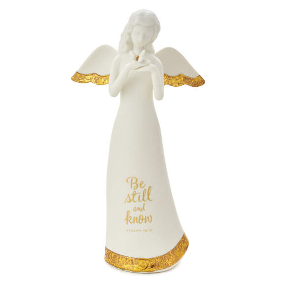Be Still and Know Angel Figurine, 8.75"