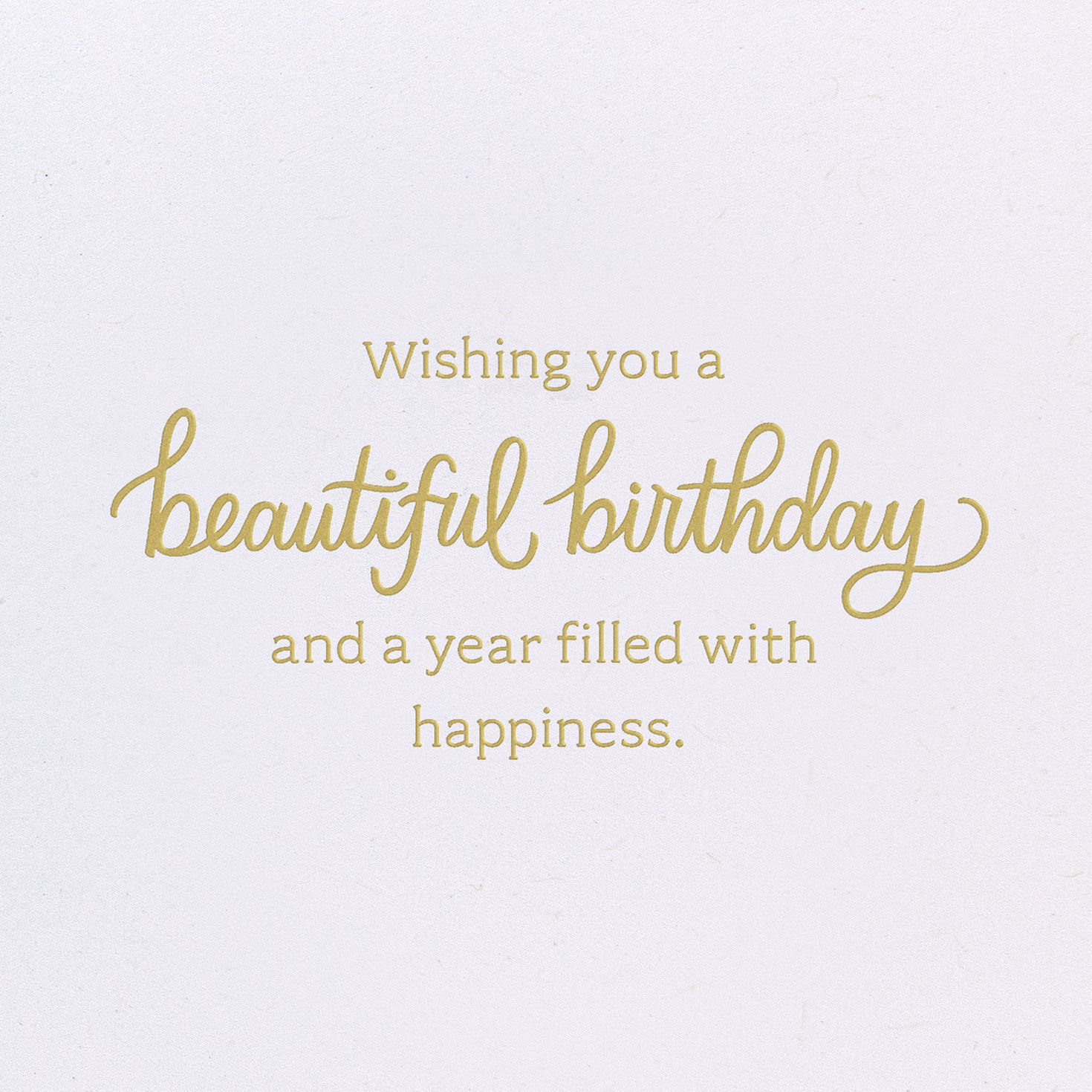 Cherry Blossoms Birthday Card Sentiment image number 2