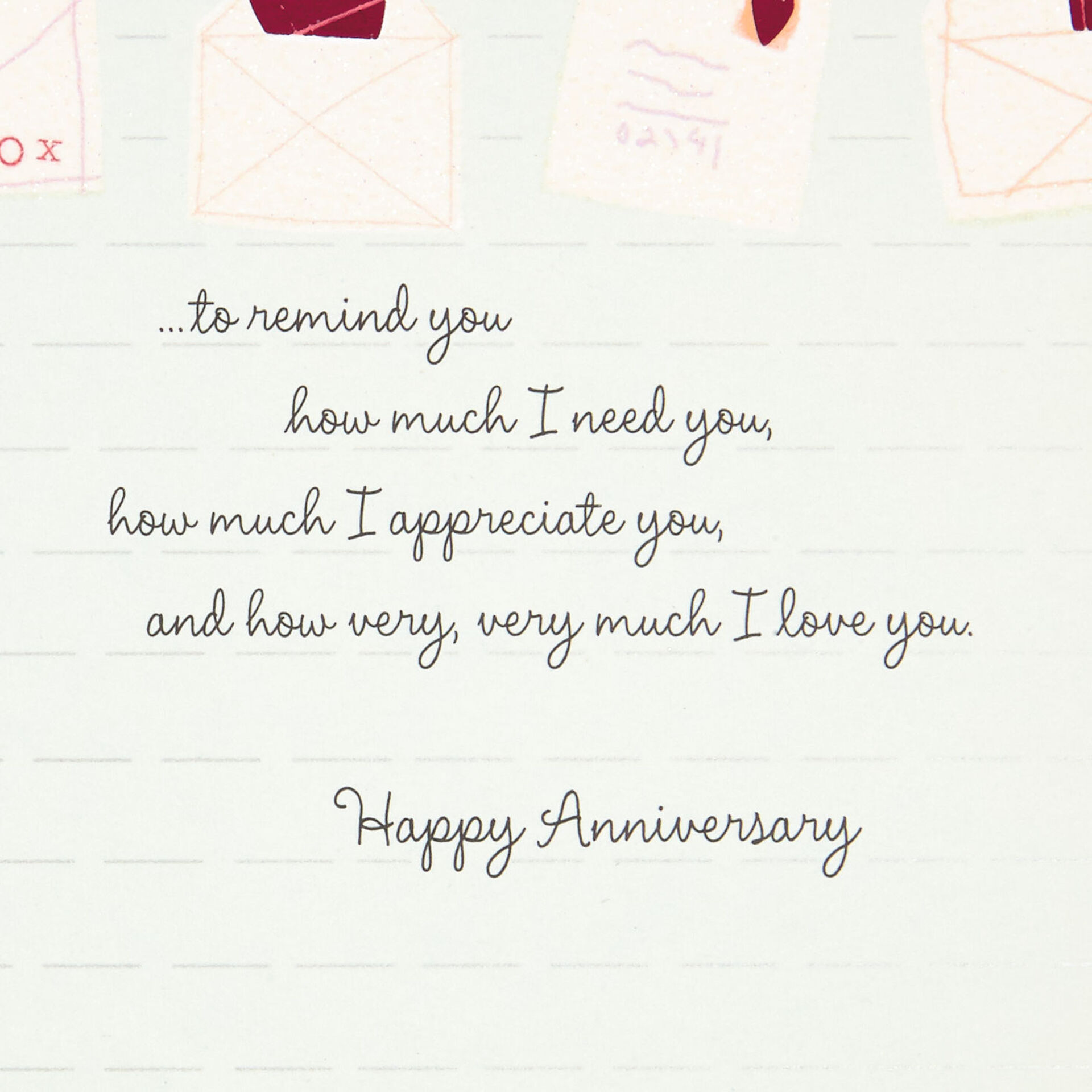 A Little Love Note Anniversary Card For Husband Greeting Cards Hallmark