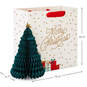 10.4" Square Honeycomb Tree Christmas Gift Bag, , large image number 2