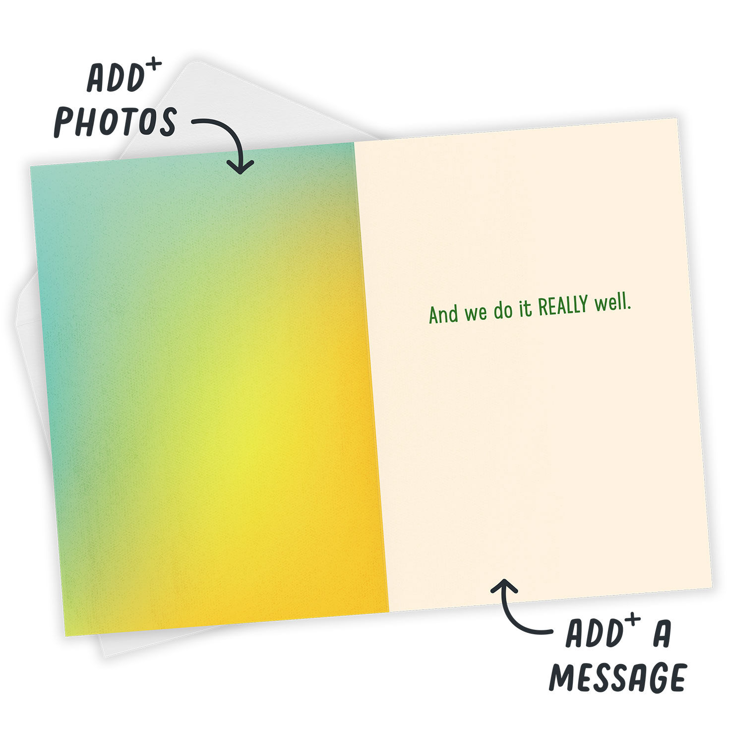 We Do Fun Photo Collage Custom Card, , large image number 4