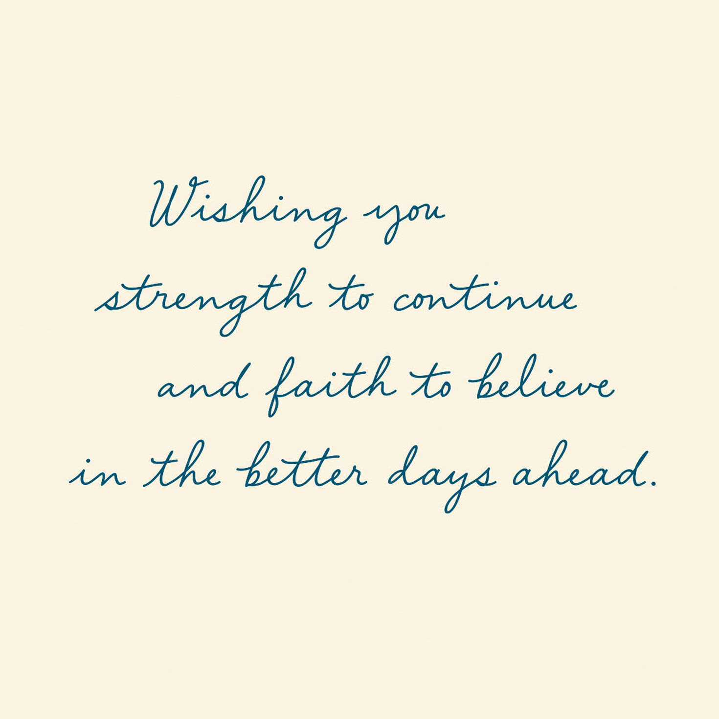 Sunset Scene Recovery Encouragement Card Sentiment image number 2