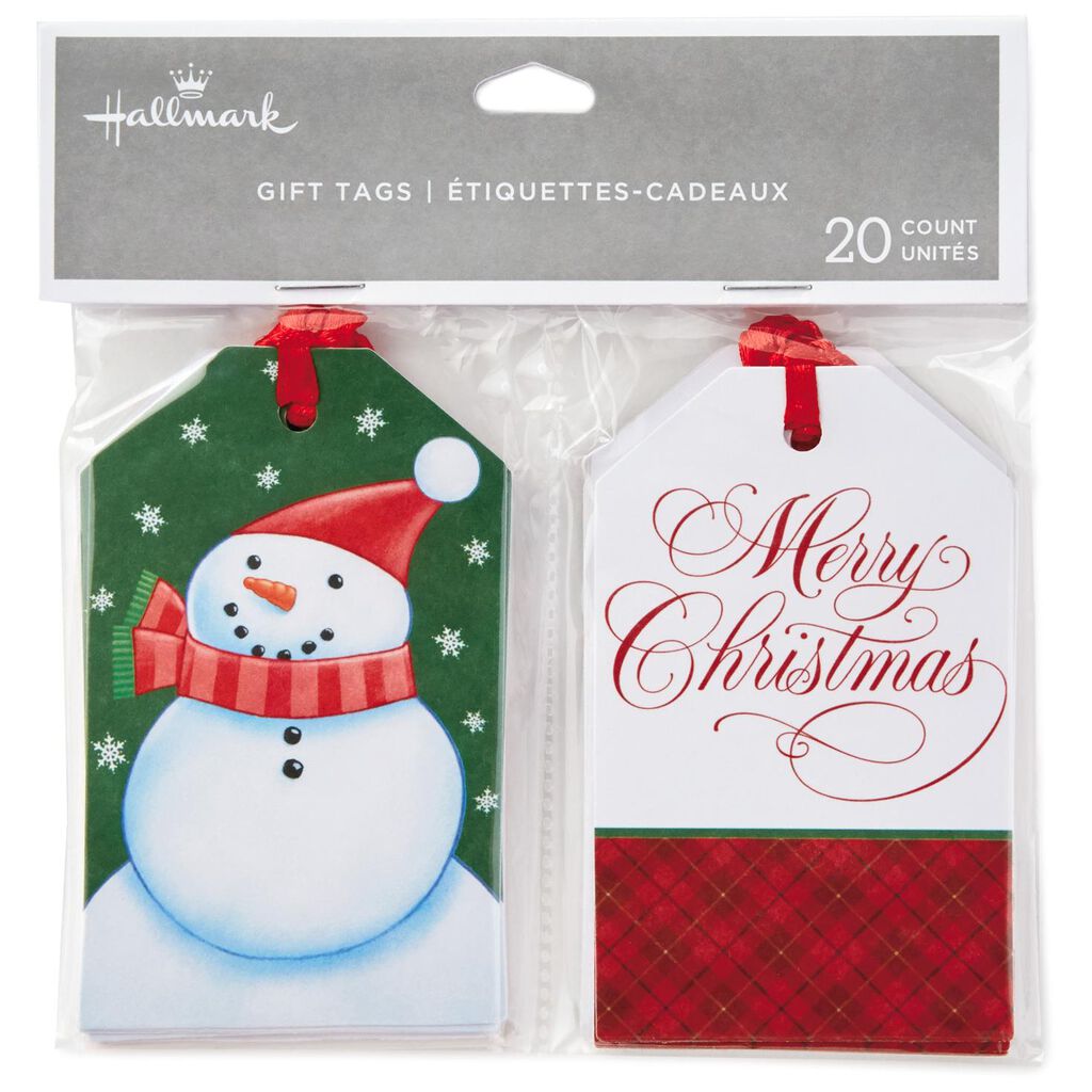 merry christmas gift tags with ribbons pack of 20 seals and gift