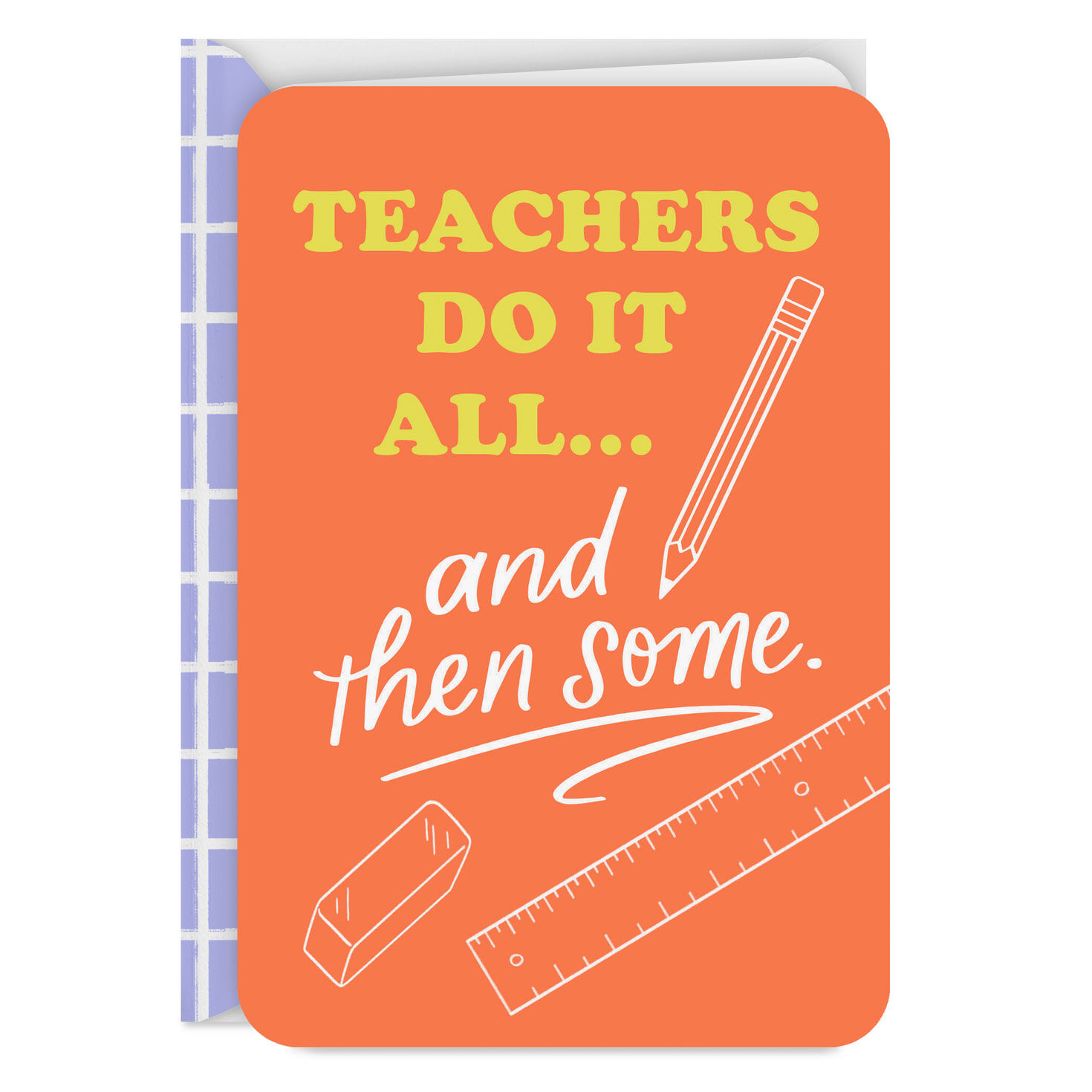 Teachers Do It All Thank You Card
