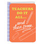 School Supplies Teacher Thank You Card Card Front image number 1