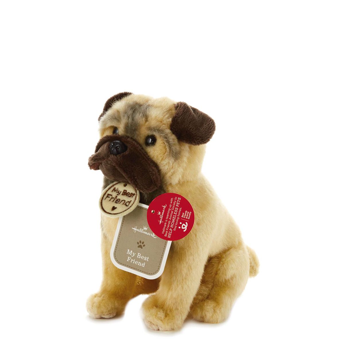 wrinkly dog stuffed animal