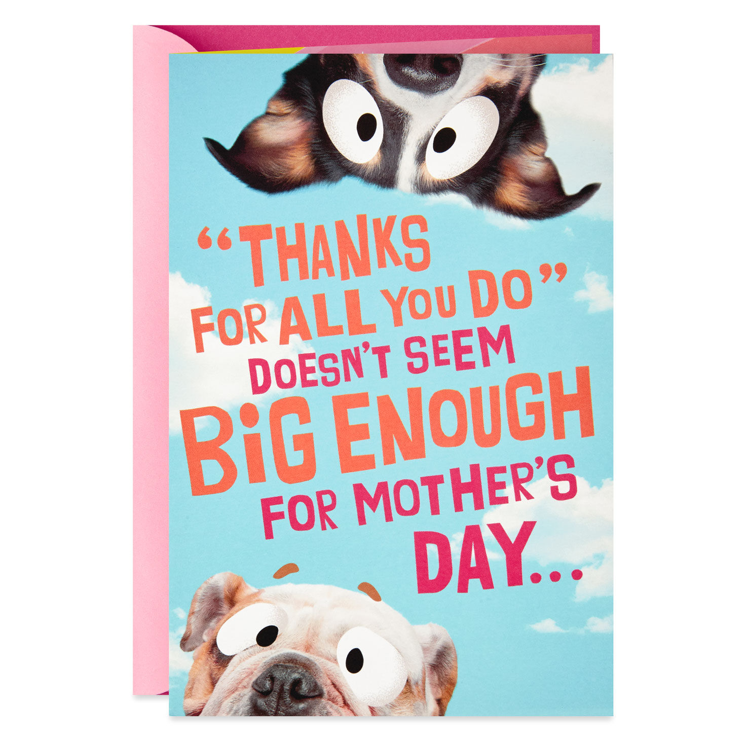 Thanks for All You Do Funny Pop-Up Mother's Day Card