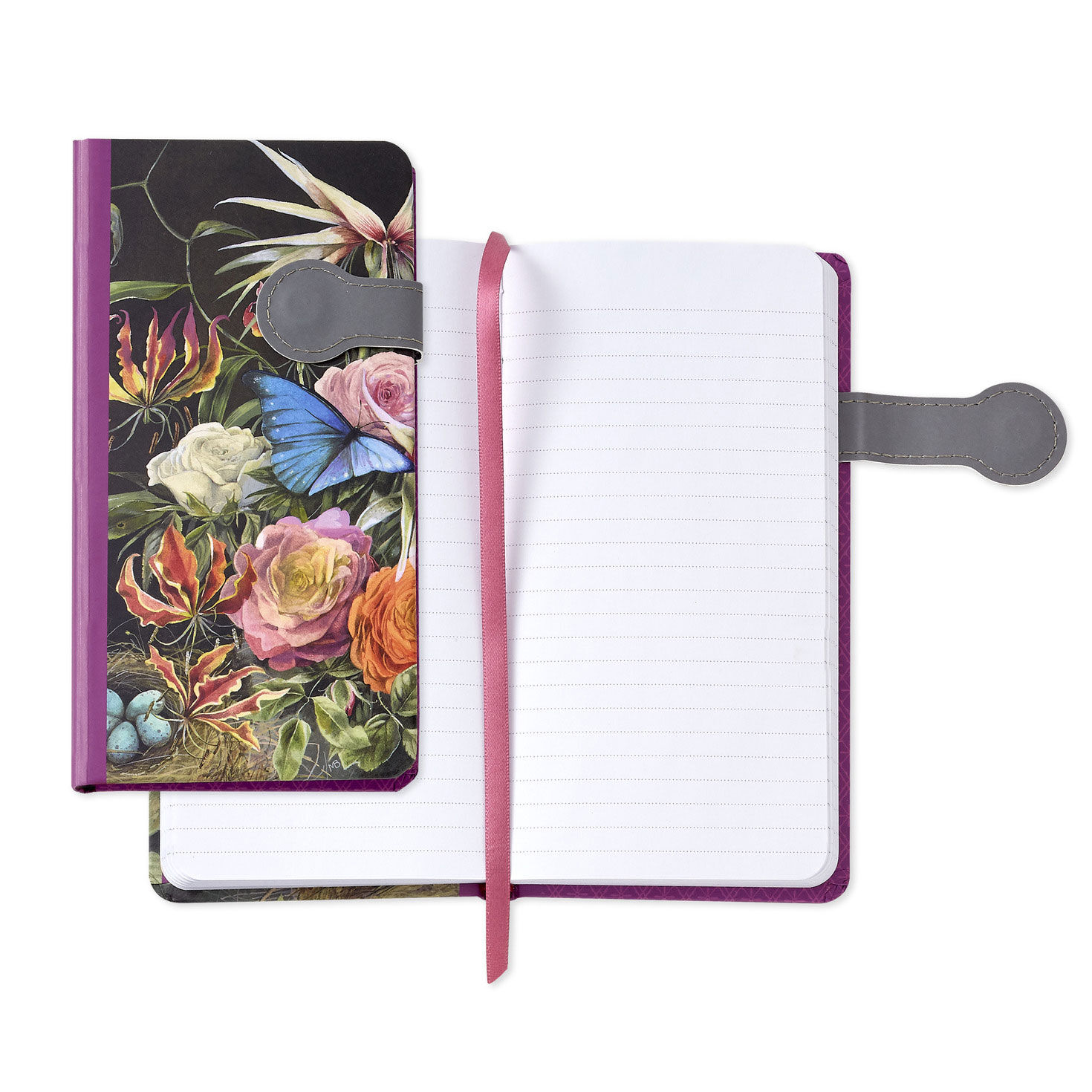 Hallmark Journal Marjolein Bastin Botanical Watercolors Hardcover Slim Journal ...