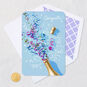 Champagne Bottle and Confetti Congratulations Card Card Front with Envelope and Gold Seal image number 5