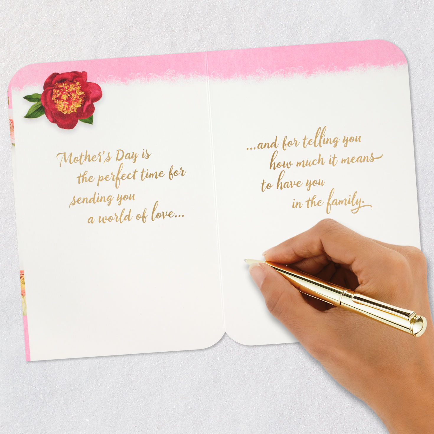 Floral Wreath Daughter-in-Law Mother's Day Card  image number 7