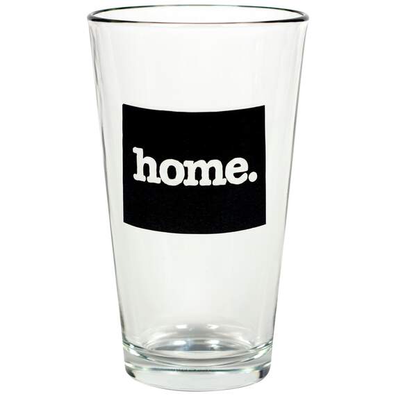 Colorado Home State Silhouette Pint Glass, , large image number 1
