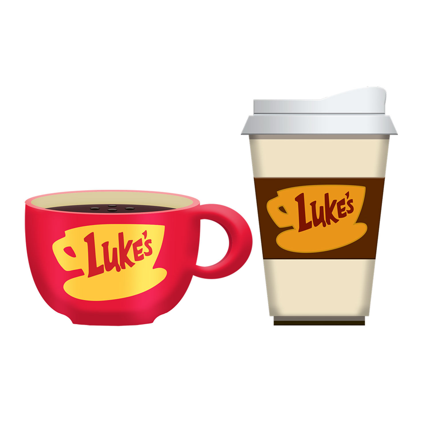 Gilmore Girls Luke's Salt and Pepper Shaker Set front image number 1