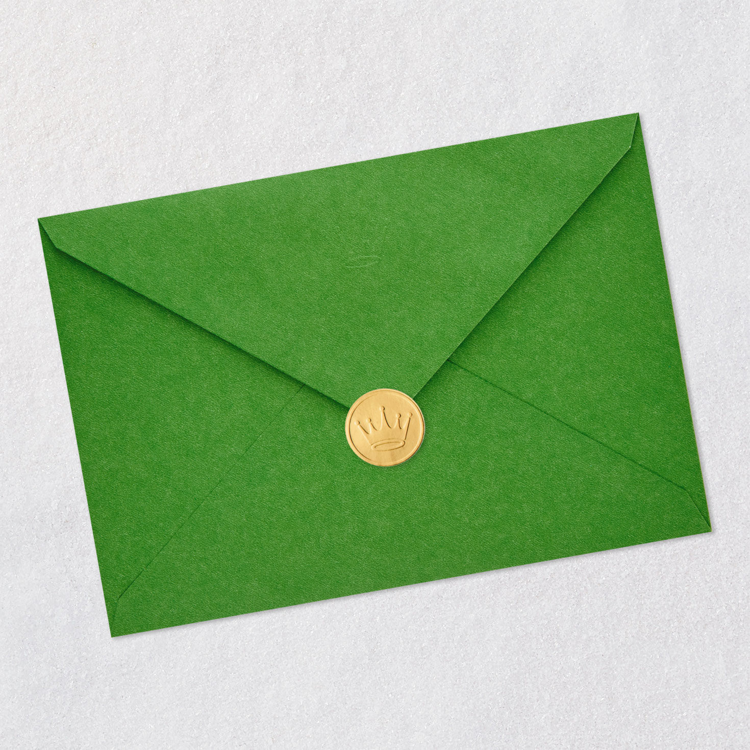 Parent and Child Playing in Snow Daughter Christmas Card Envelope Back with Seal image number 9