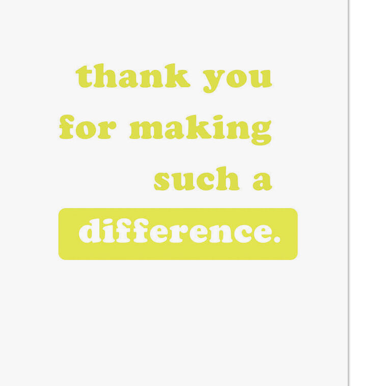 Shining Sun in Blue Sky Teacher Thank You Card Sentiment image number 2