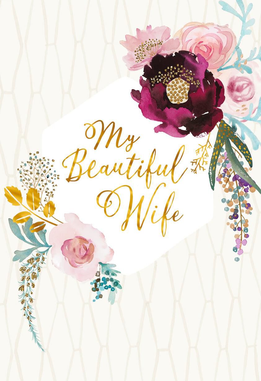 How Much You Mean to Me Anniversary Card for Wife