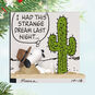 Peanuts Spike Talking to Cactus Keepsake Ornament hanging on tree image number 2
