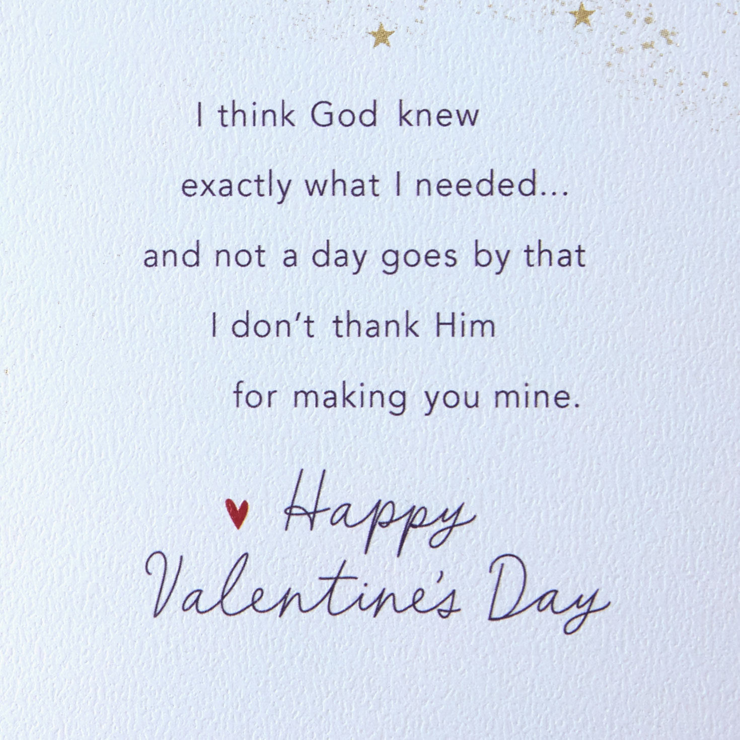 Celestial Heart Valentine's Day Card for Husband Sentiment image number 3