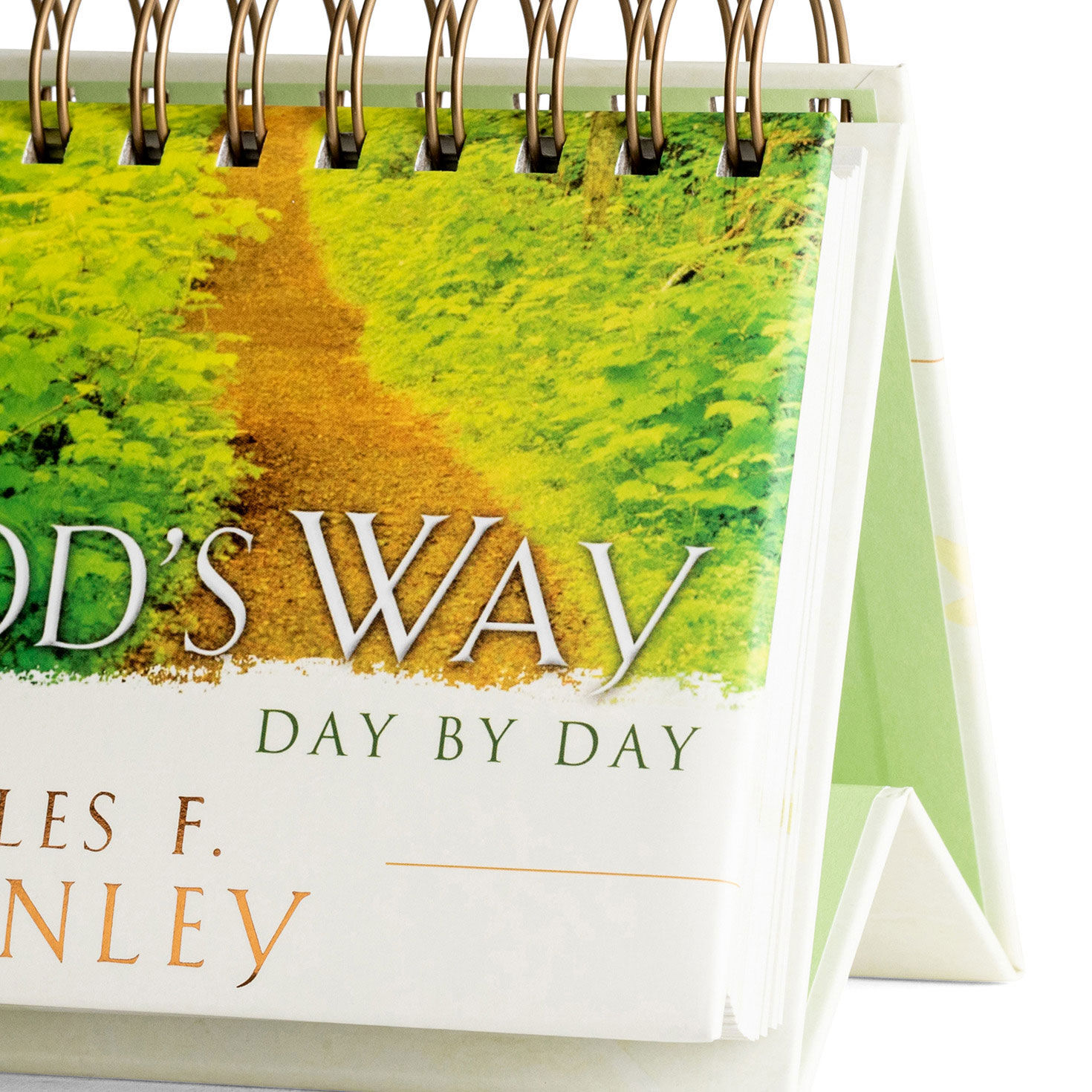 Charles Stanley God's Way Perpetual Calendar closeup view image number 5