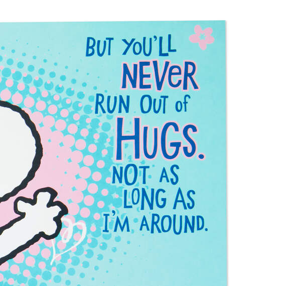 Peanuts® Snoopy Hugs for Mom Pop-Up Mother's Day Card, , large image number 2