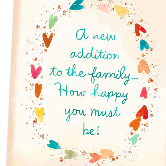 New Addition to the Family Congratulations Card, , large image number 4