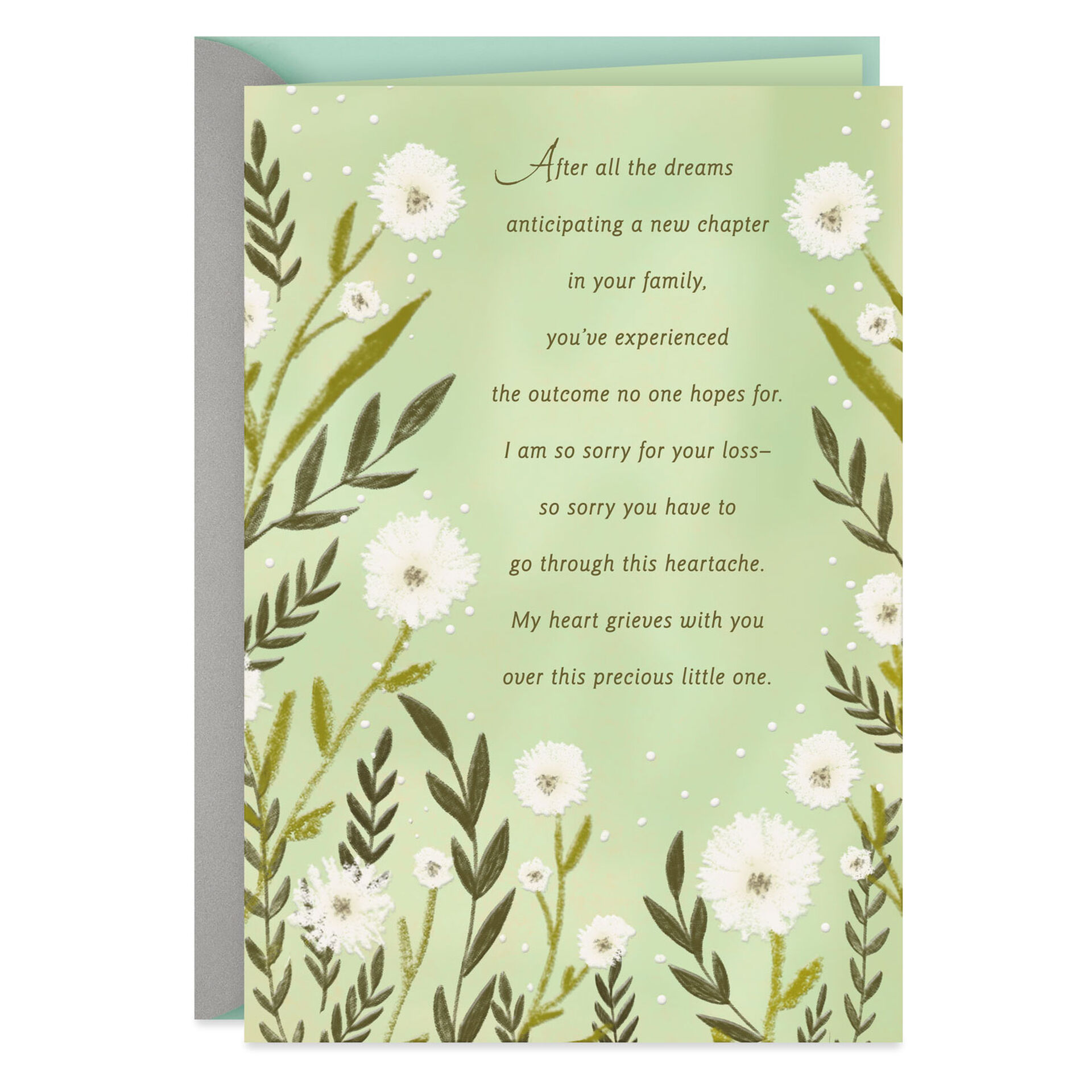 Beautiful Soft Pink Pastel Roses Personalized Sympathy Sorry For Your Loss Card For Sale Online