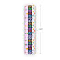 Beads and Hearts Wrapping Paper Roll 3-Pack  image number 8