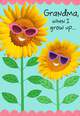 Sunflower Shades Grandparents Day Card for Grandma, , large image number 1